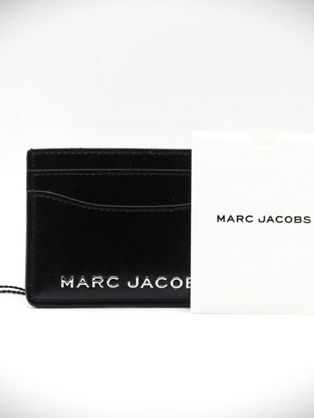 MARC JACOBS NWT Black Saffiano Leather Card Hooler